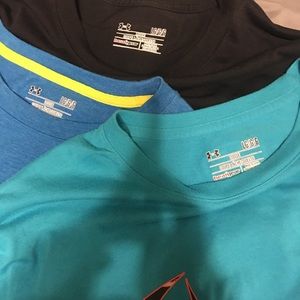 3 UA tees